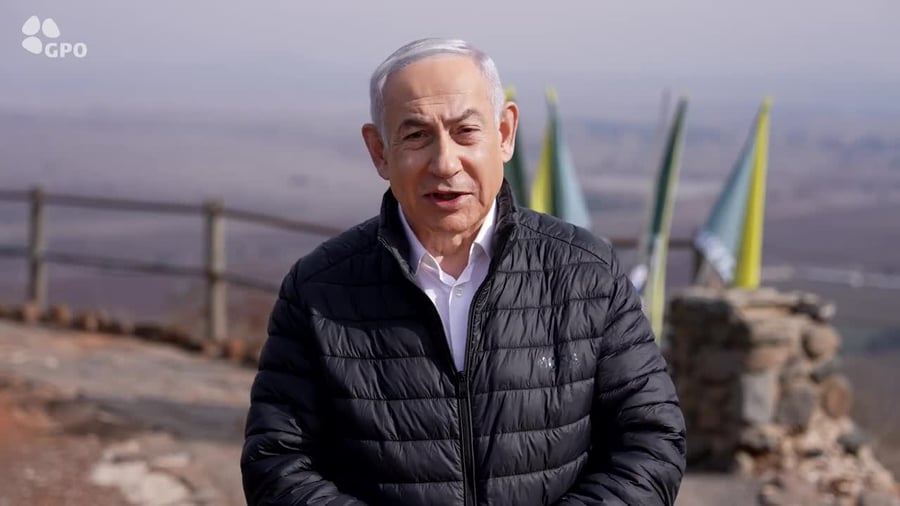 נתניהו גבול סוריה