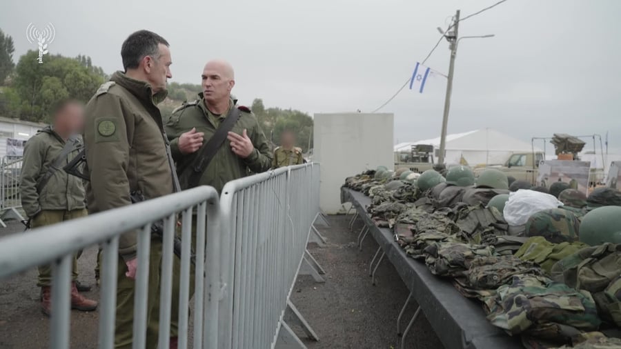 הרמטכל וגורדין בתערוכת חיזבאללה