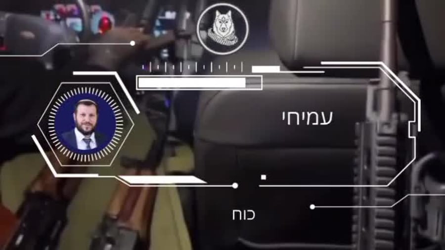 איומים על השר עמיחי אליהו