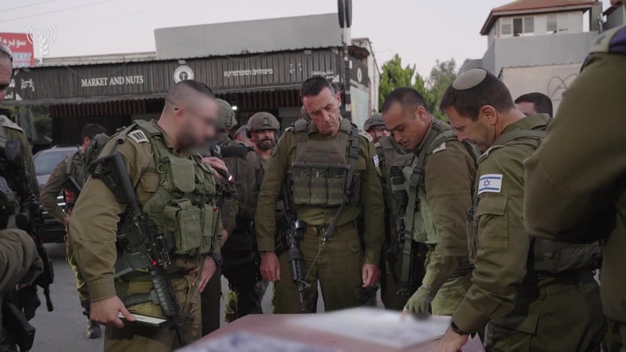 רמטכל זירת פיגוע 2