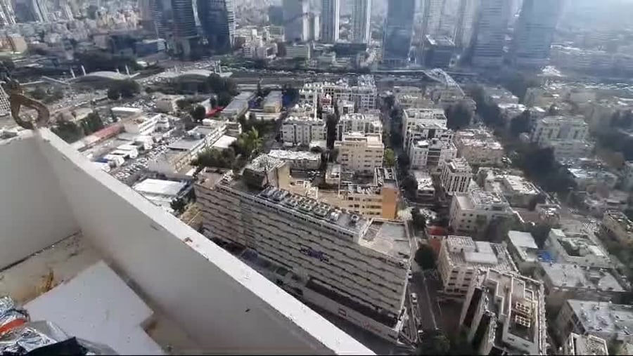 חילוץ פועל בגובה 37 מטר (1)