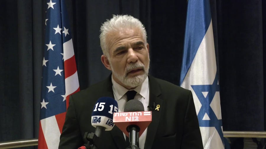 לפיד עם מארק רוביו