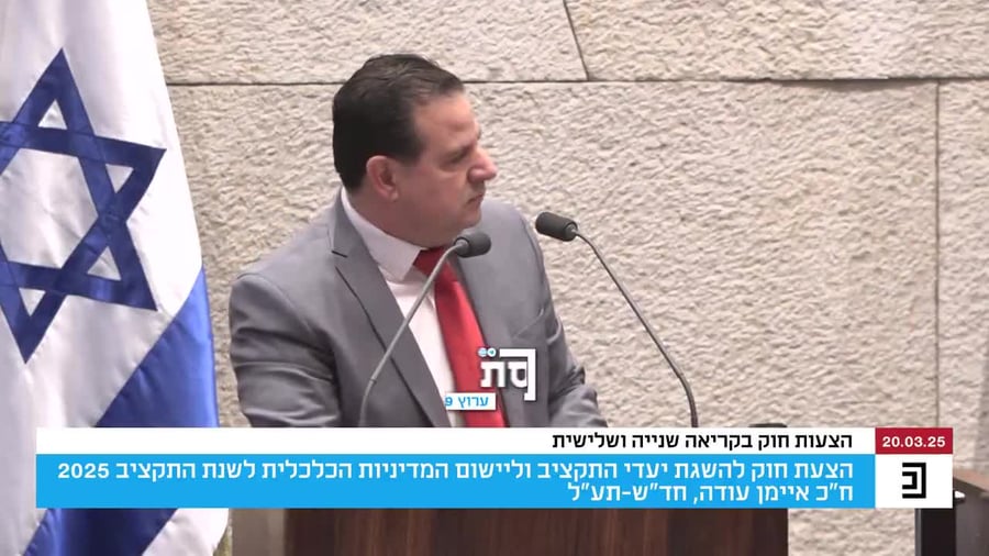 איימן עודה בכנסת