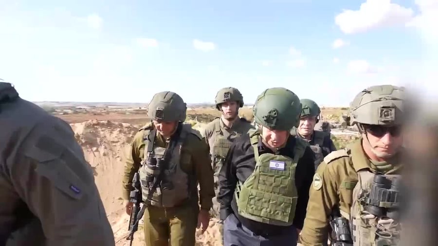 נתניהו בעזה
