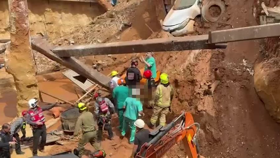 קריסת מבנה רמת גן (2)