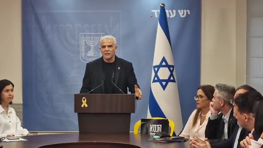 לפיד תקציב חרדים