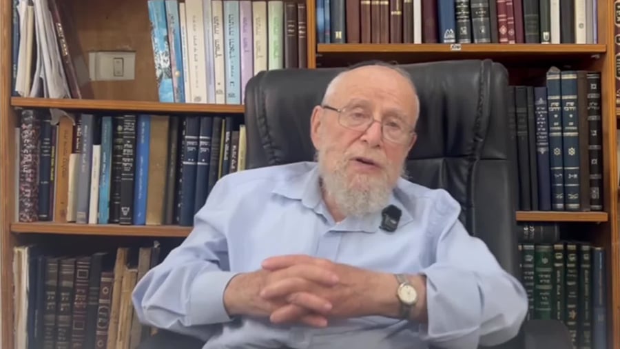 הרב דב ליאור על גיוס חרדים