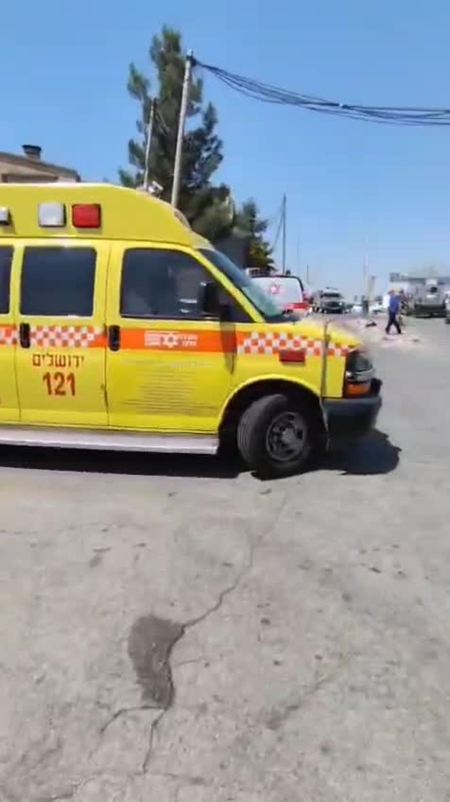 זירת הפיגוע בגוש עציון