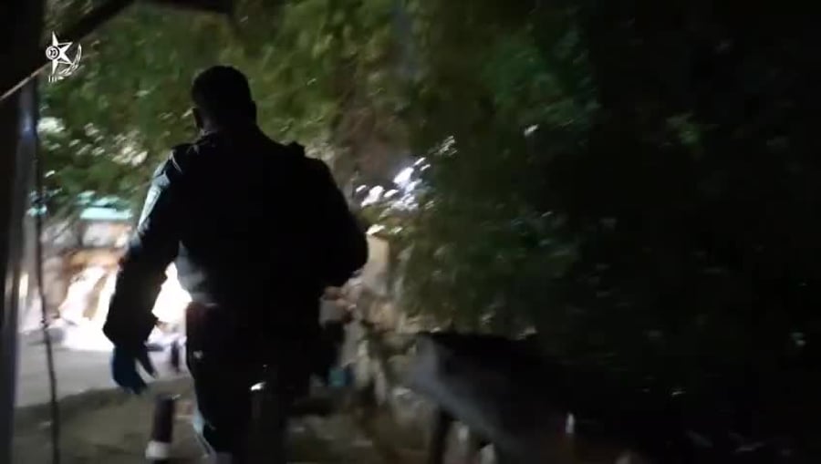 מעצר החשודים בירי
