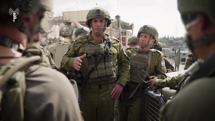 הרמטכל בטול כרם סיור