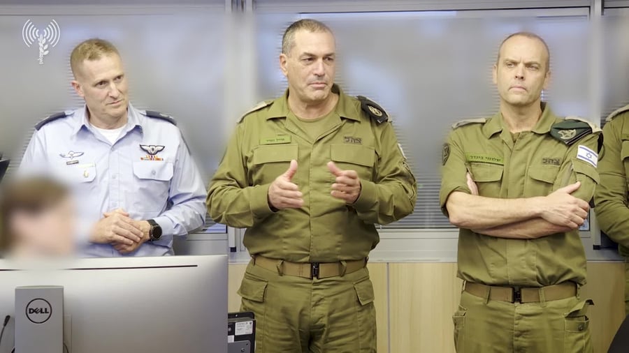 הרמטכל בבור תקיפה תימן