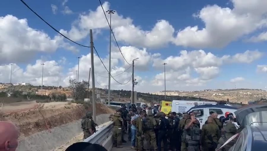 זירת הפיגוע אל חדר מדא