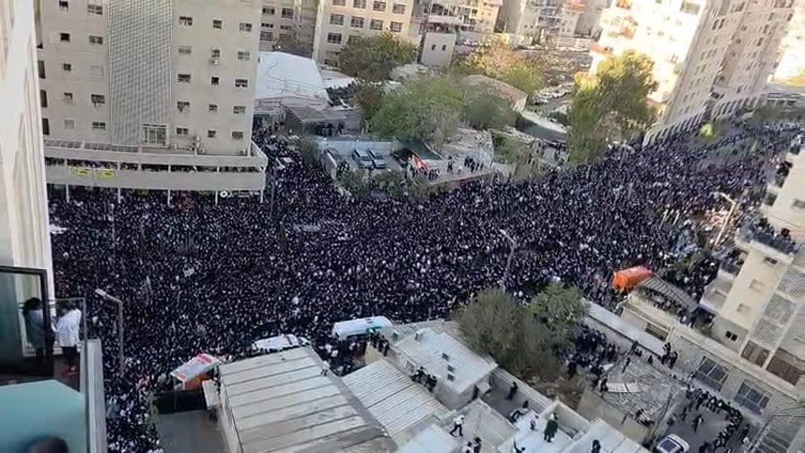 הפגנת החרדים