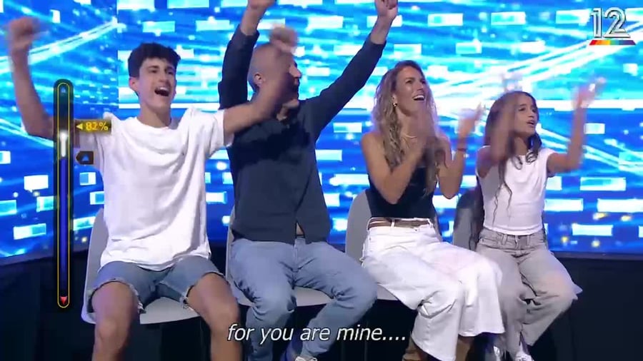 אלונה ארז שוברת שיא, הכוכב הבא לאירוויזיון (באדיבות קשת 12)
