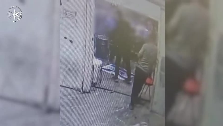 הצתת דגל ישראל דוברות המשטרה