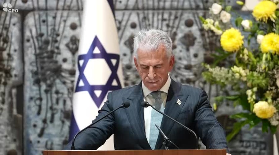 נתניהו בטקס מצטייני המוסד