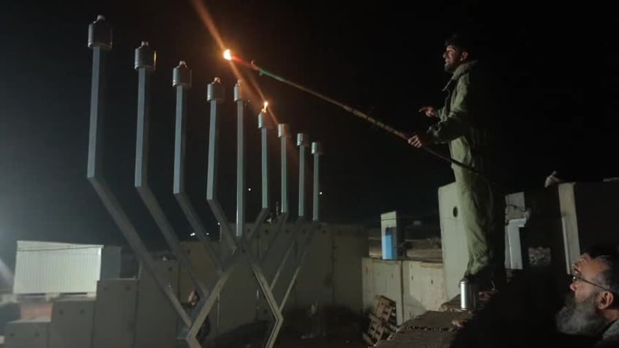 חנוכיה הכי מזרחית
