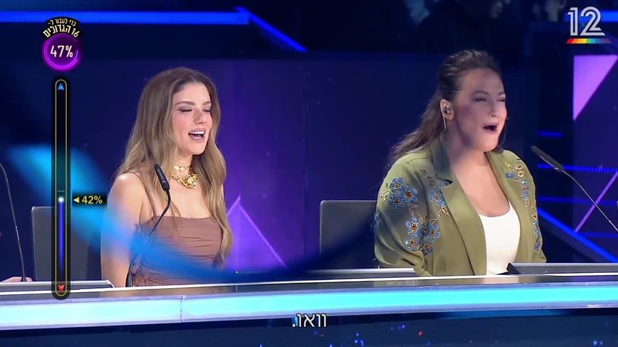 הדואט של שירה זלוף ואלונה ארז (באדיבות קשת 12)