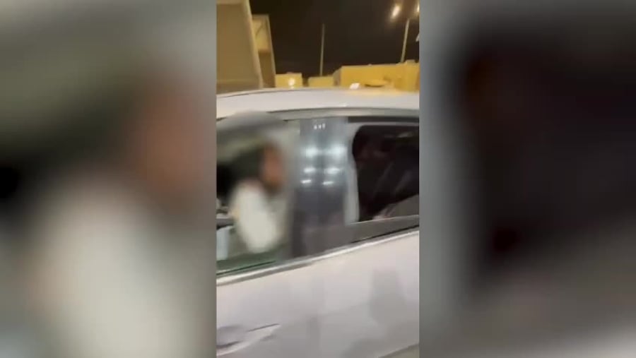 שוהה בלתי חוקי בתא מטען במחסום חיזמא ירושלים