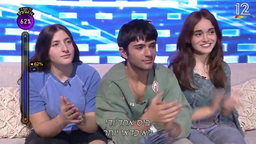 שירה זלוף – מעריב לנוער (באדיבות קשת 12)