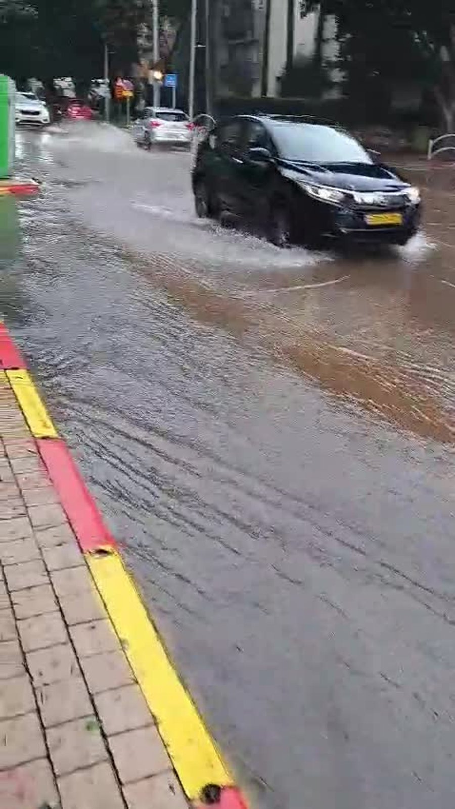 הצפה בכפר סבא