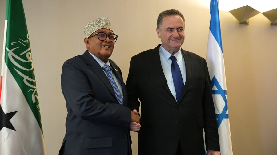 שר הביטחון ונשיא סומלילנד