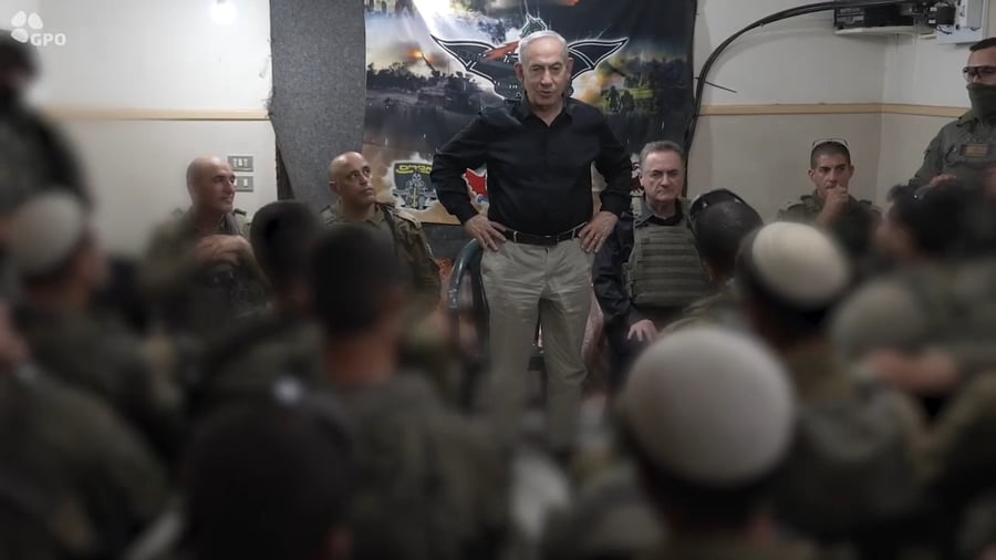 נתניהו וכ"ץ בלבנון