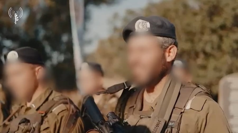 קורס קצינים חרדים בחטיבת החשמונאים