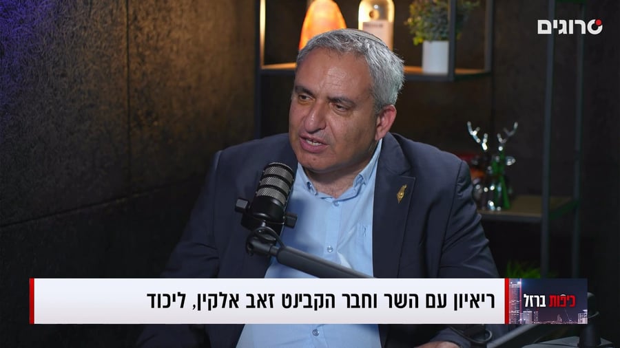 אלקין בראיון לכיפות ברזל