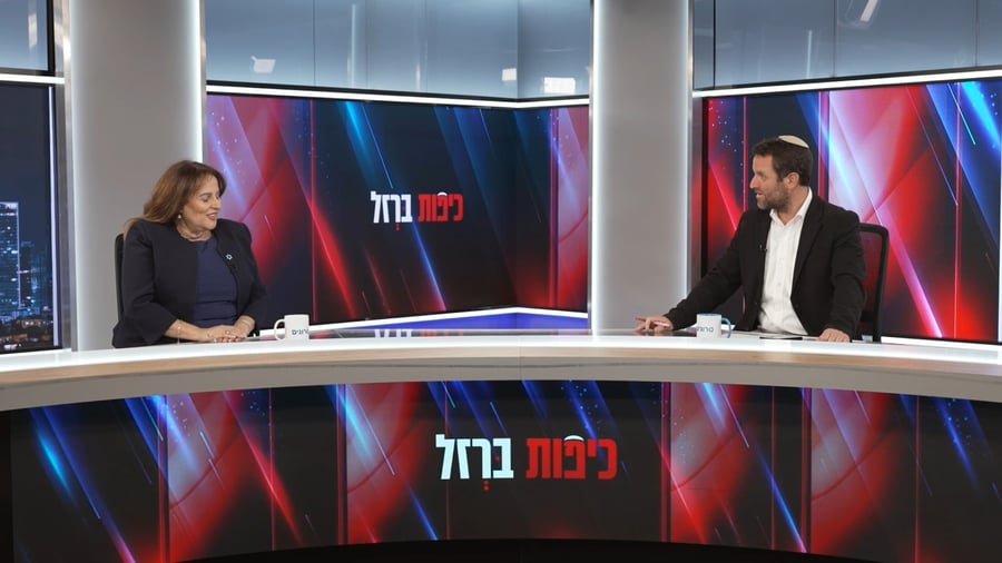 קטי שטרית בראיון לתכנית כיפות ברזל