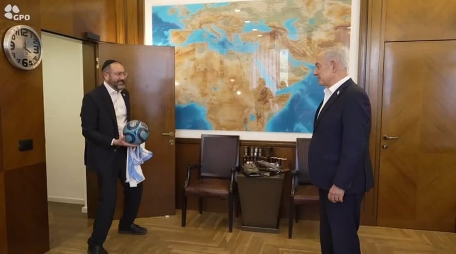 נתניהו ושגריר ארגנטינה
