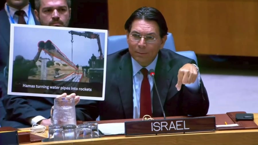 דני דנון במועצת האו"ם
