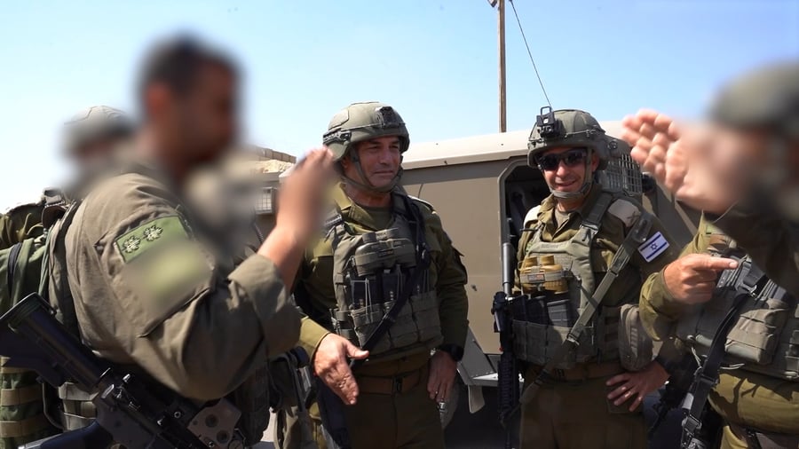 הרמטכ"ל אייל זמיר ברצועת עזה