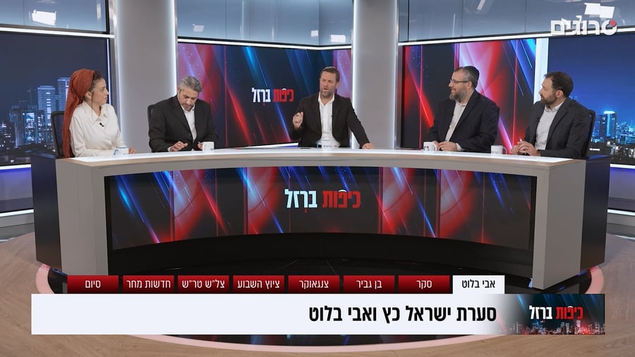 כיפות ברזל עם סקר סרוגים