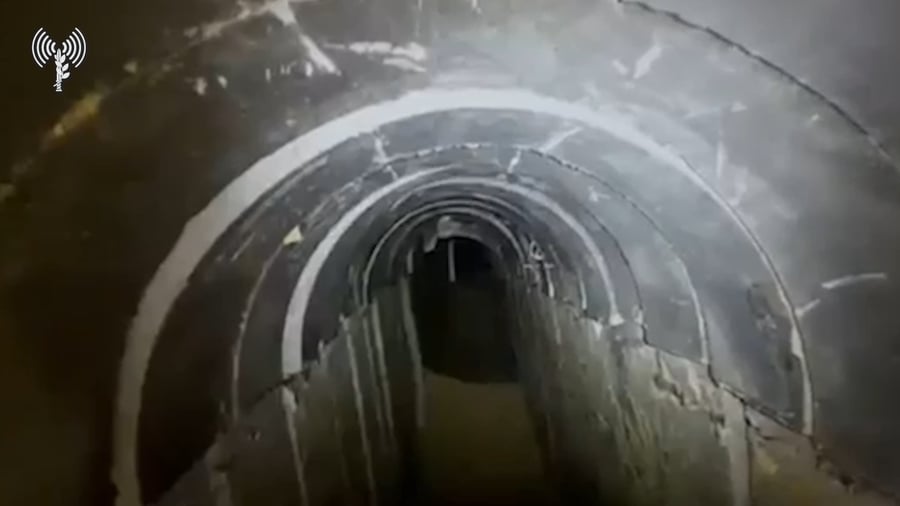 המנהרה במחנות המרכז של רצועת עזה