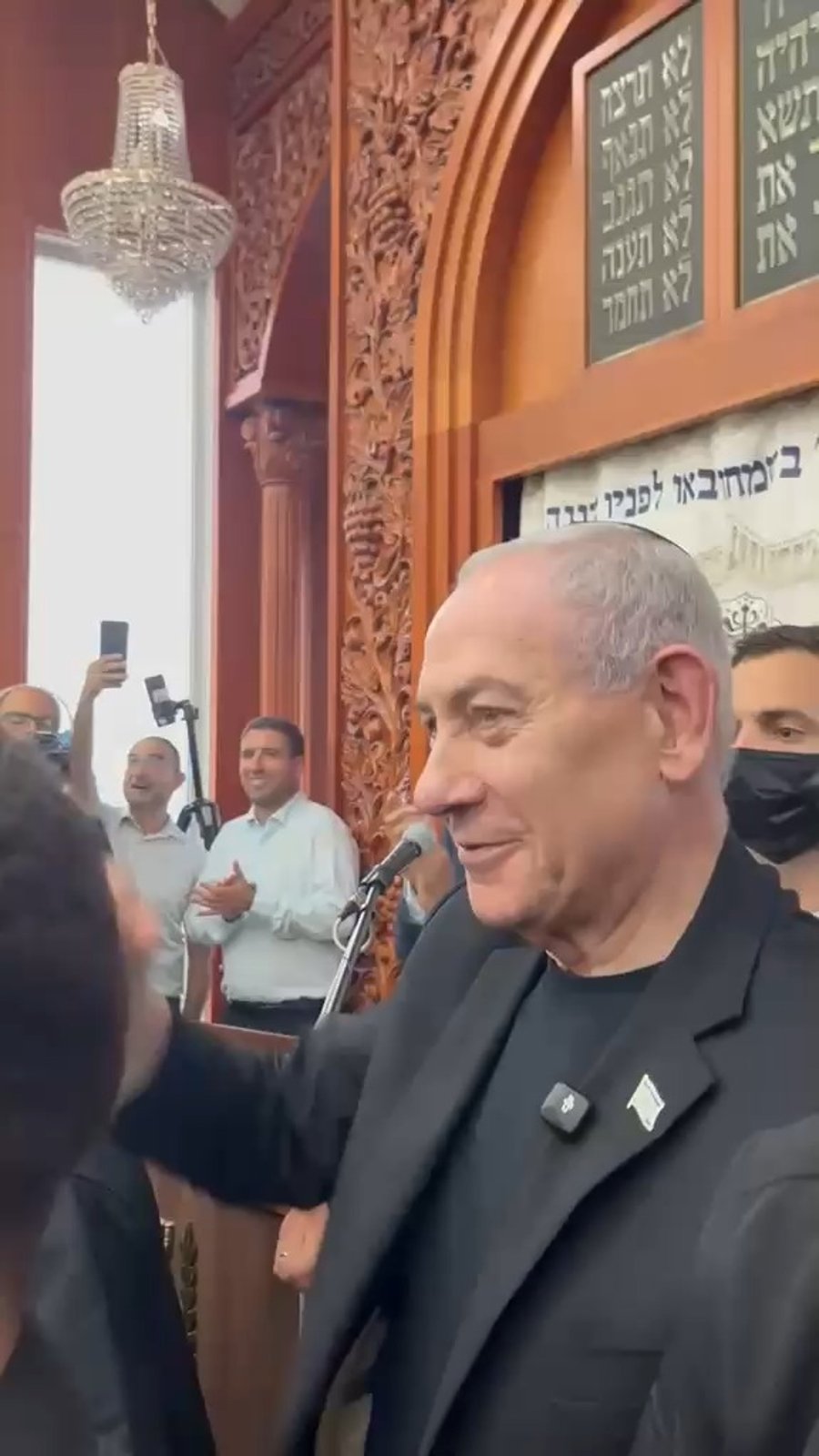 ראש הממשלה נתניהו מתקבל בישיבת שדרות