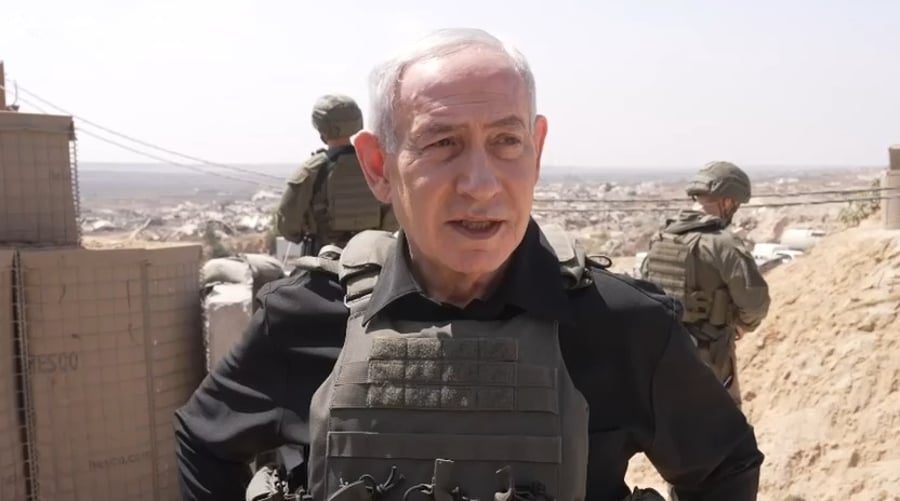נתניהו בקו הצהוב