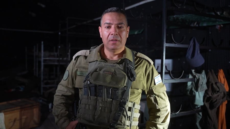 דובר צה"ל ברכס עלי טאהר