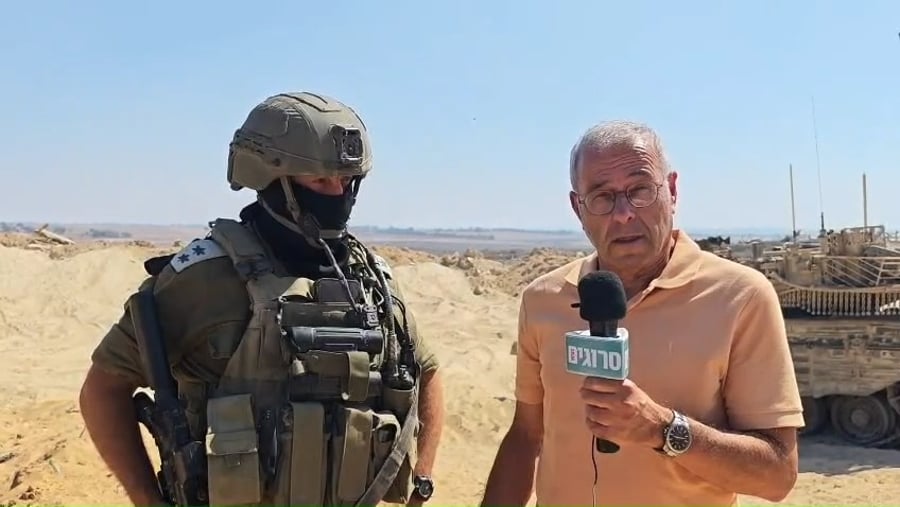 קובי פינקלר בדיווח מרצועת עזה