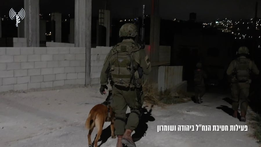 פעילות חטיבת הנח"ל ביהודה ושומרון