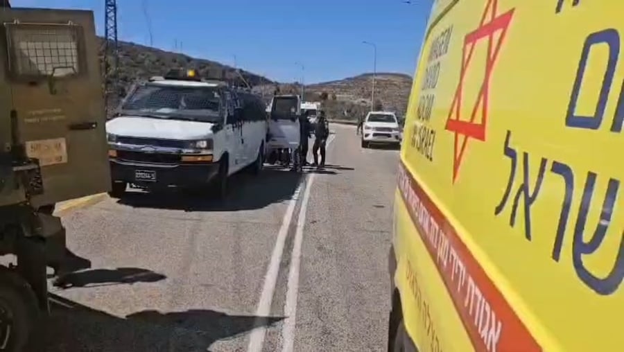 זירת הפיגוע בנווה צוף