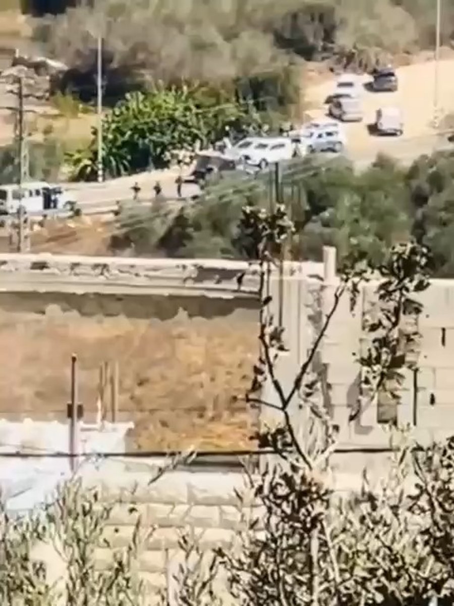 זירת הפיגוע בנווה צוף
