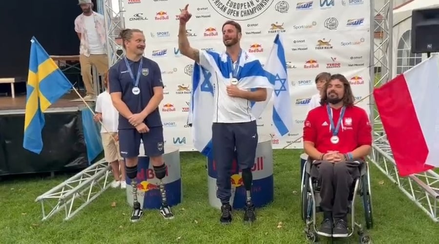 הנרי חן בטקס המדליות