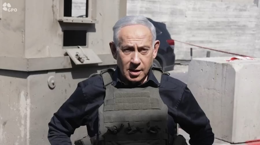 ראש הממשלה נתניהו בחברון