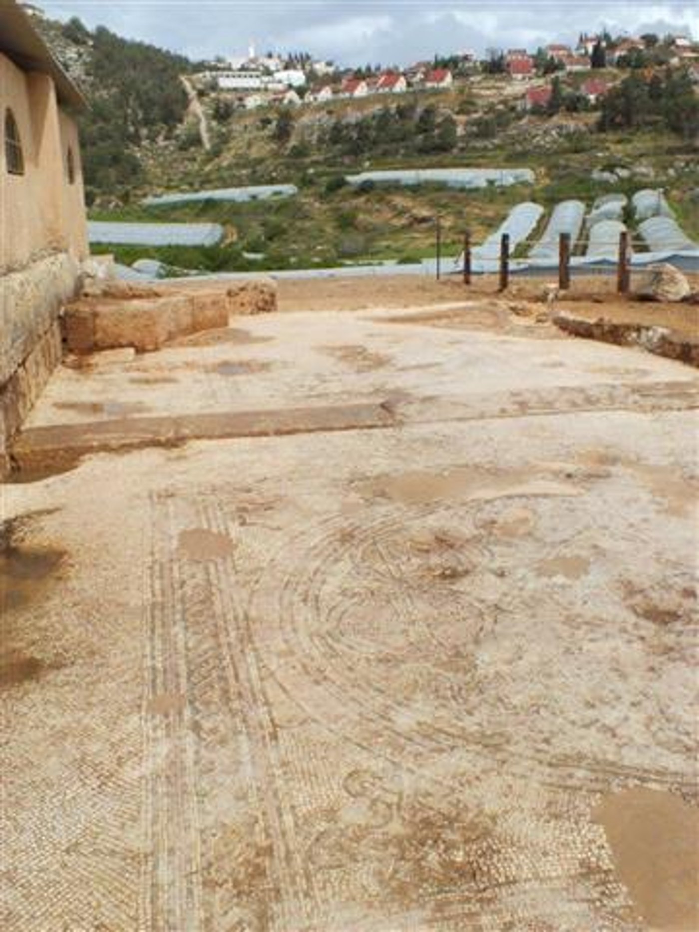 בעקבות הגשם: בשילה נחשפה כנסיה מהקדומות בארץ