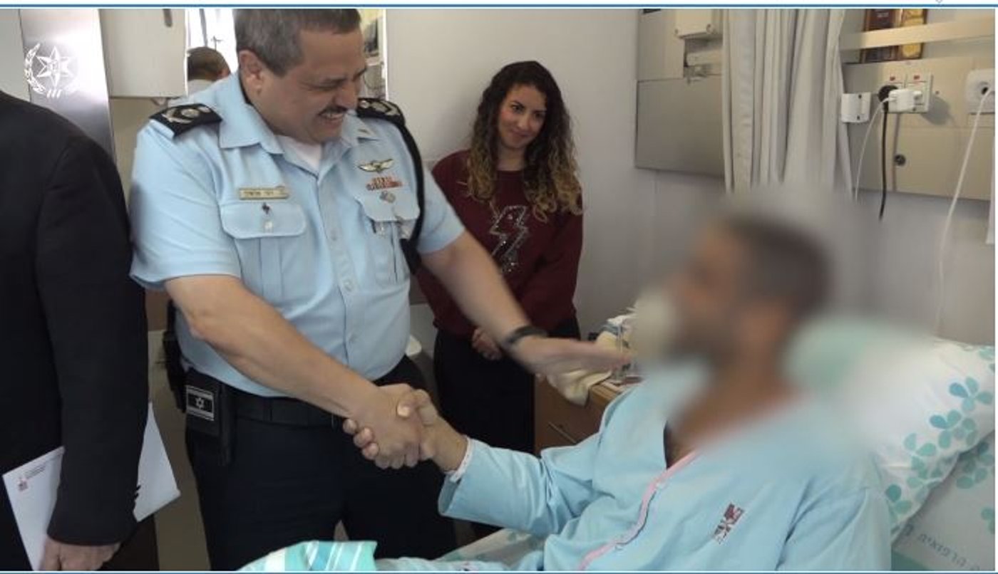 המפכ"ל בביקור לוחמי הימ"מ: "מצדיע לכם"
