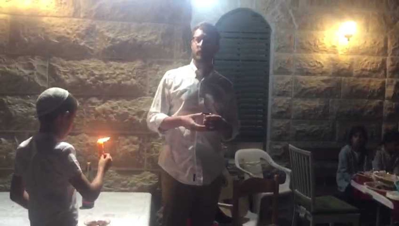 צפו: הבדלה אחרונה בבית שייהרס בנתיב האבות