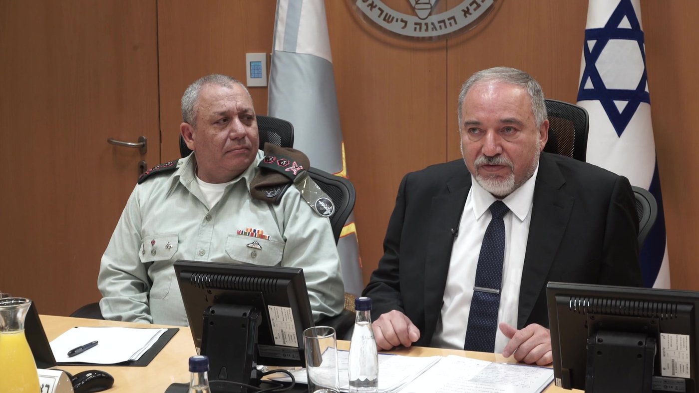 ליברמן לרמטכ"ל: "מרגיש כמו בדיון עם שלום עכשיו"