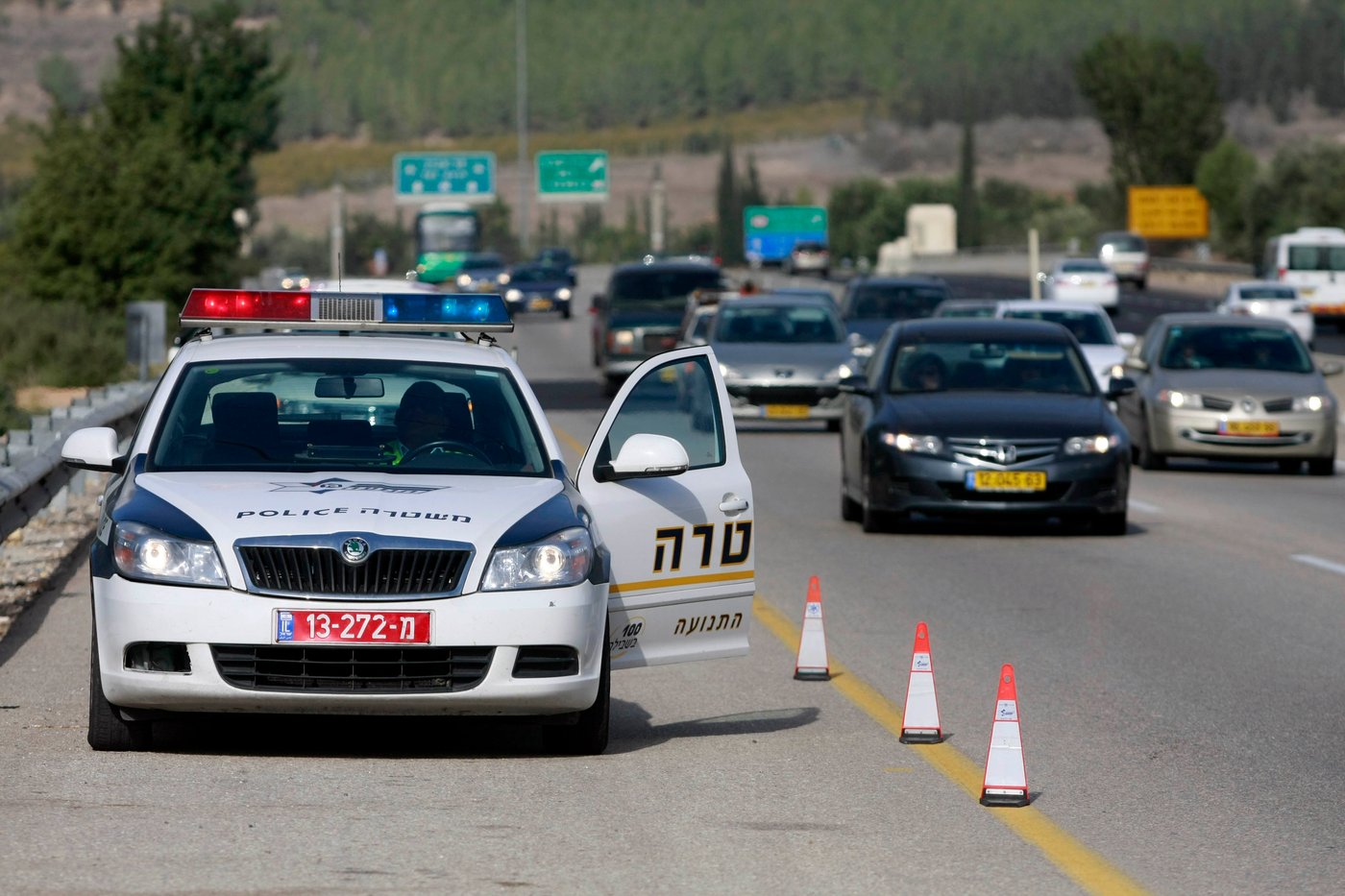 "אין לי בלמים": האזינו לשיחת חירום של נהג למשטרה