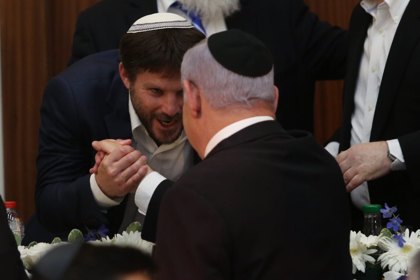 נתניהו וסמוטריץ' במרכז הרב ביום ירושלים